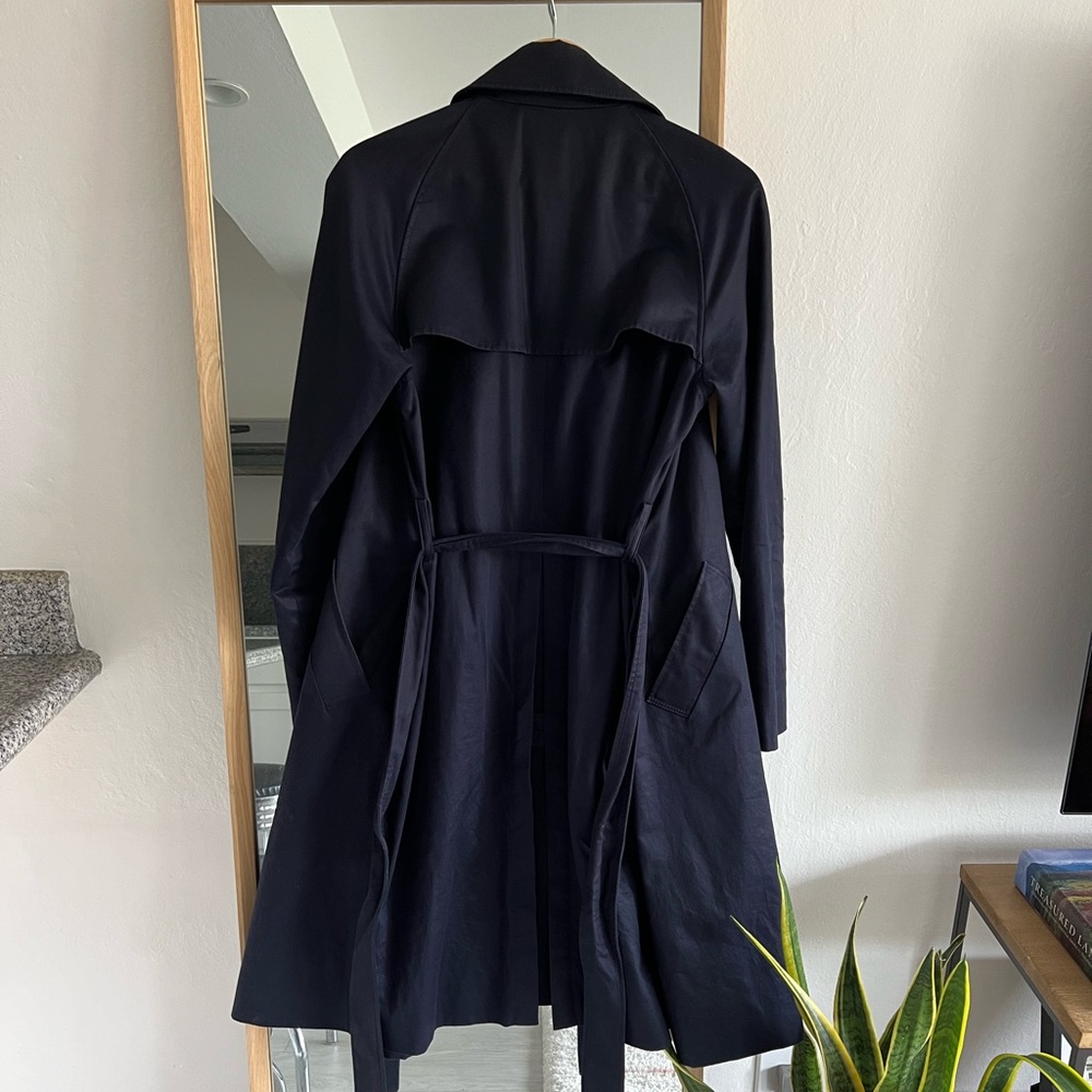 Everlane | Trench Coat | Size 8 | Navy - Picture 5 of 9